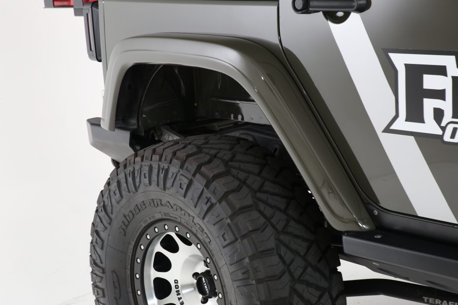 2007-2017 Jeep JK to JL “RebelX” 4 Piece Fender Kit – SlewHouse