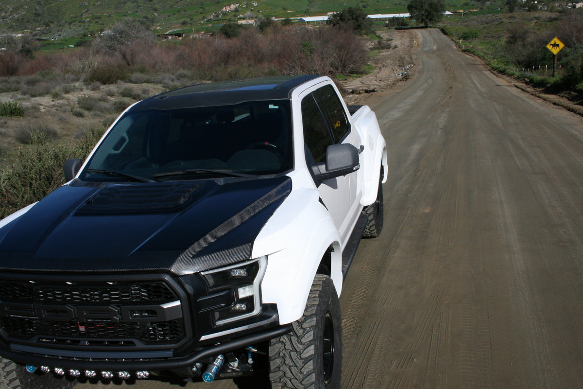2017-2020 Ford Raptor OEM Style Hood – SlewHouse Motorsport