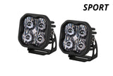 Stage Series 3" SAE/DOT White Sport LED Pod (pair)