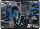 Over-sized Front Wheel Wells
