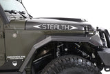 2007-2017 Jeep JK “Stealth” 4 Piece Fender Kit