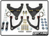 Long Travel Kit with Bushing Upper Arms Toyota