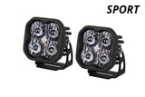 Stage Series 3" SAE/DOT White Pro LED Pod (pair)