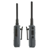 GREAT OUTDOORS PACK - GMR2 GMRS and FRS Hand Held Radio pair with Lapel Mic and XL Batteries