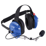 H42 Behind the Head (BTH) Headset for 2-Way Radios - Light Blue