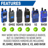 Handheld Radio Mount for R1 / GMR2 / RDH16 / V3 / RH5R