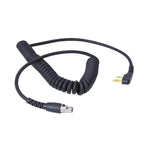 Icom 2-Pin Handheld Radio - Headset Coil Cord