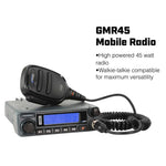 *Powerful 45-Watt GMRS Radio* Can-Am X3 Complete UTV Communication Kit with Top Mount