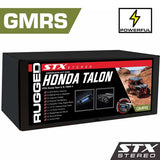 POWERHOUSE 45-Watt GMRS Radio - Honda Talon STX STEREO Complete UTV Communication Intercom Kit