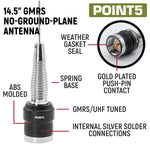 Radio Kit - GMR45 High Power GMRS Band Mobile Radio with Antenna