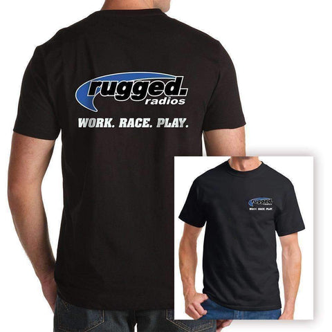 Rugged Radios CLASSIC T-Shirt - Black