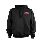 Rugged Radios 'Pink' Men's Pullover Hoodie - Black