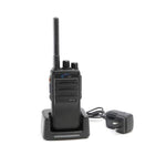 Rugged RDH16 UHF Business Band Handheld Radio - Digital and Analog BUNDLE with Radios and Bank Charger