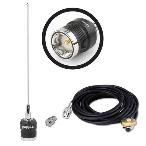 UHF External Antenna Kit for Handheld Radios (UHF 450 - 470 MHz)