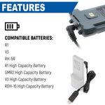 USB Charging Cable for R1 - V3 Handheld and GMR2 XL Battery