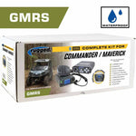 Waterproof GMRS Radio - Can-Am Commander Complete UTV Communication Intercom Kit