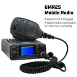Waterproof GMRS Radio - Can-AM X3 Complete UTV Communication Intercom Kit with Dash Mount